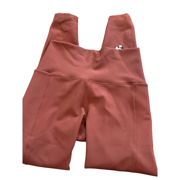 Women's CALIA High Rise 7/8 Legging Red Size S - Picture 4 of 7